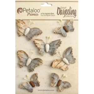 Darjeeling - Wild Butterflies - Soft Grey